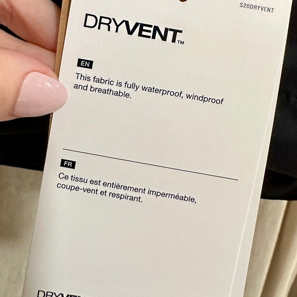 The North Face Antora DryVent Rain Jacket Black Women’s Large NWT - Picture 4 of 4